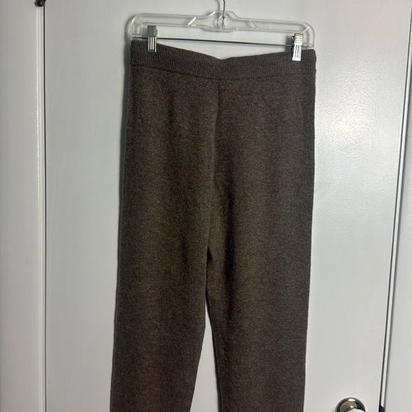 Reformation Caitlin Cashmere Joggers Size Small Brown Tan - Picture 5 of 12